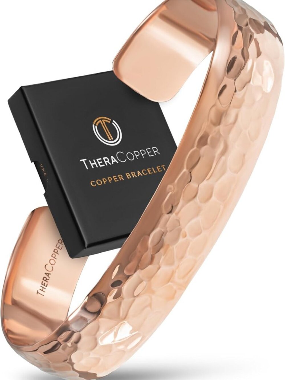 Stylish Pure Copper Cuff Bracelets for Men & Women - Adjustable, Durable